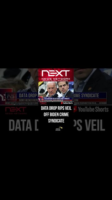 DATA DROP RIPS VEIL OFF BIDEN CRIME SYNDICATE #shorts