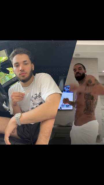 Adin Ross' voice memo to Drake "you're also blessed to have a f*king missile"