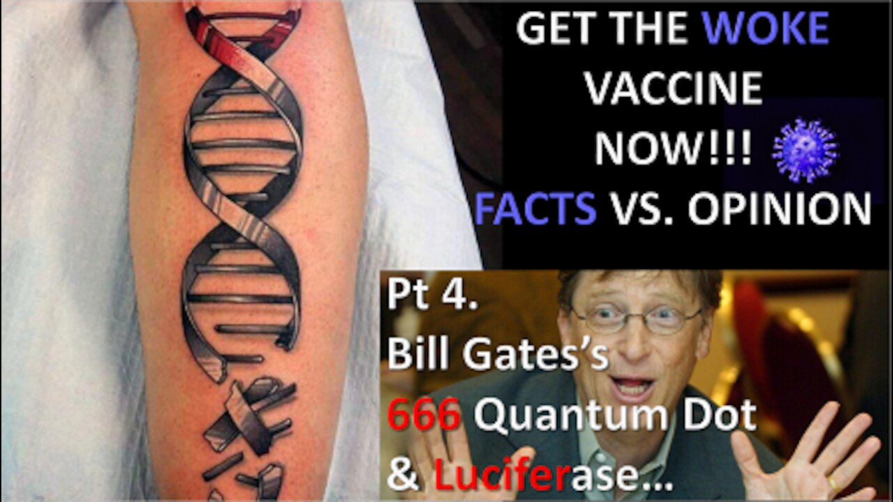 Get the Woke Vaccine Now - Facts vs. Opinion - Part 4