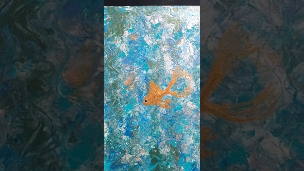 Mobile Art Gallery. Goldfish. Hope you like 😁