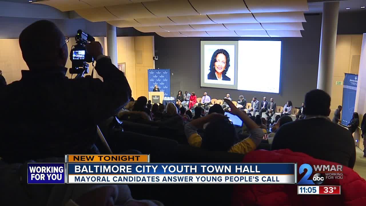 Mayoral candidates take on Youth Town Hall in Baltimore City