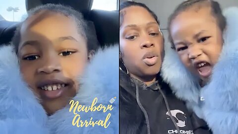 "Give Me That Phone" Remy Ma's Daughter Reminisce Demands To Say Hi To Her Followers! 😭