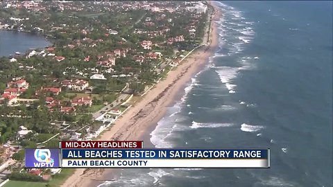 All Palm Beach County beaches in satisfactory condition