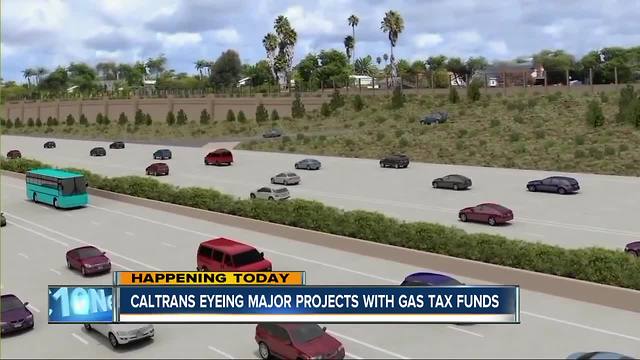 Caltrans eyeing major projects with gas tax funds