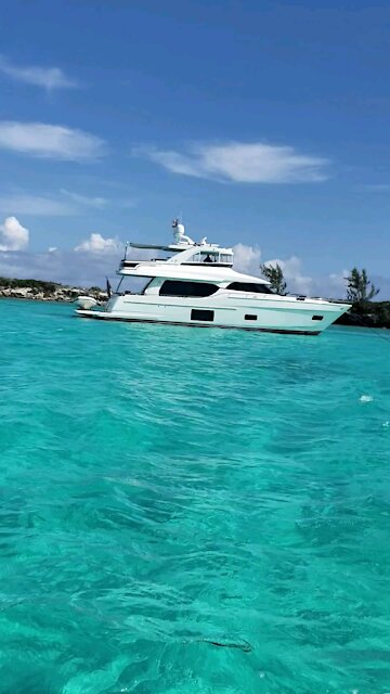 Beautiful clear water and a great view