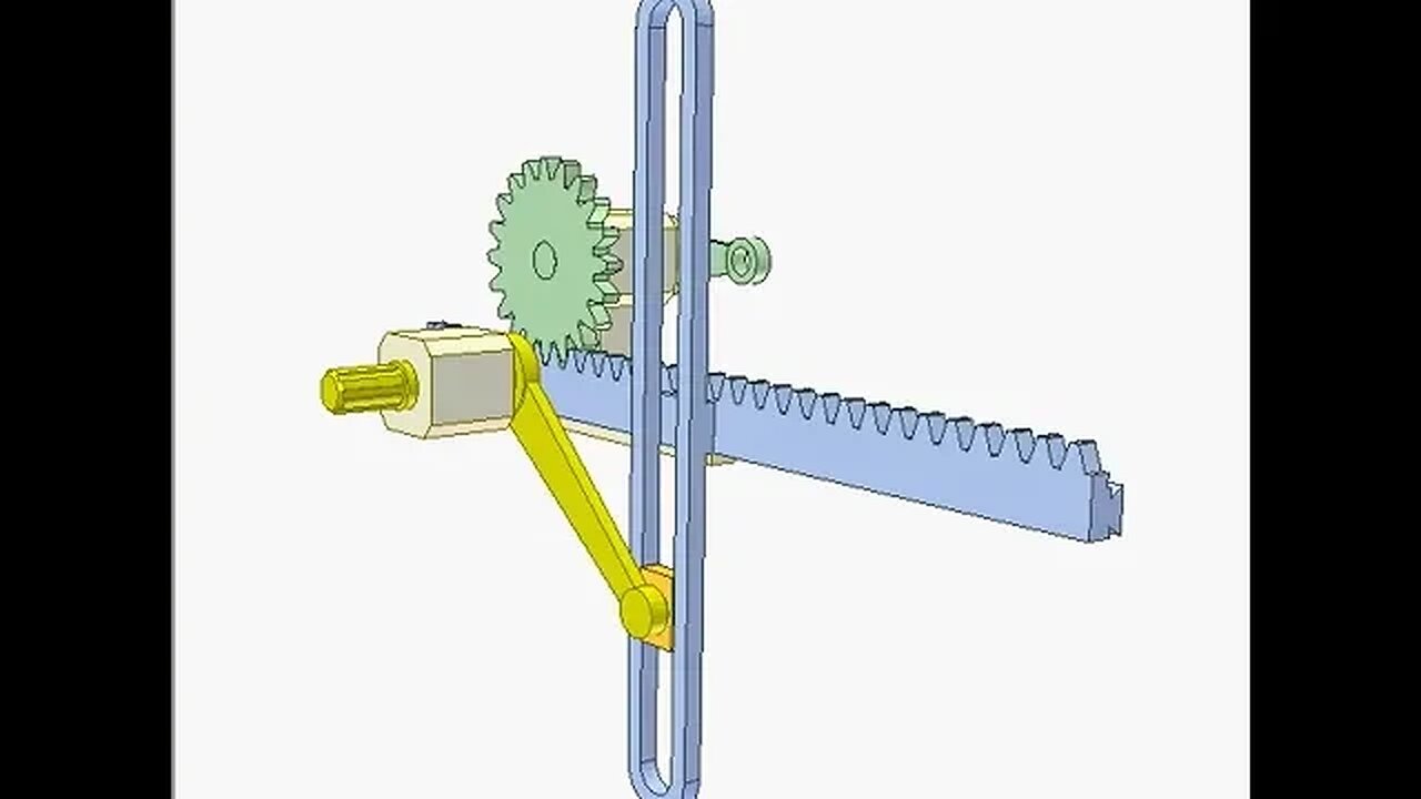 2413 Sinus and rack pinion drive