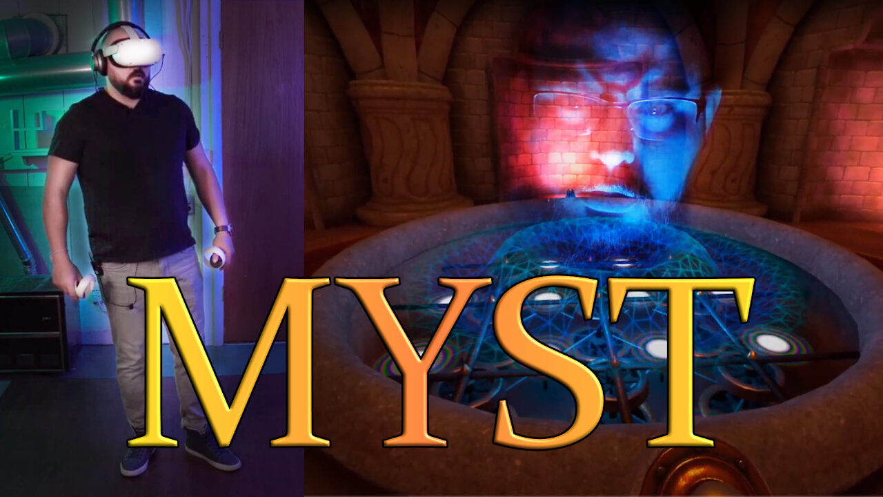 Oculus Quest 2 - Beginner tries Myst VR - Part 1 - (SPOILERS)