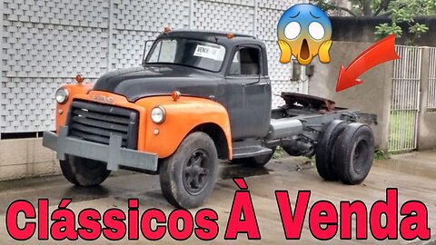 Ep.55 🚚 Caminhões Clássicos à Venda 📉 QRA Oliveira