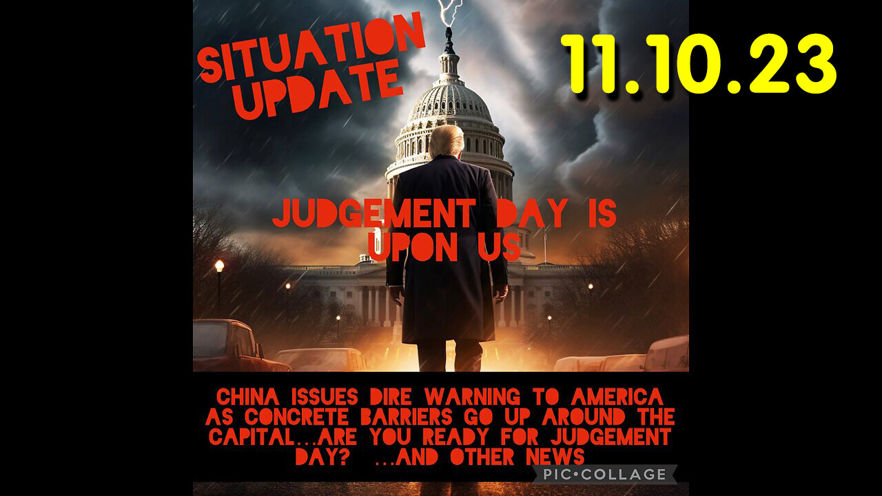 Situation Update 11-10-23 ~ Q Drop + Trump u.s Military - White Hats Intel ~ SGAnon Intel