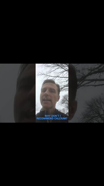 Why Don’t I Recommend Calcium? #shorts #drericberg #calcium #vitamins