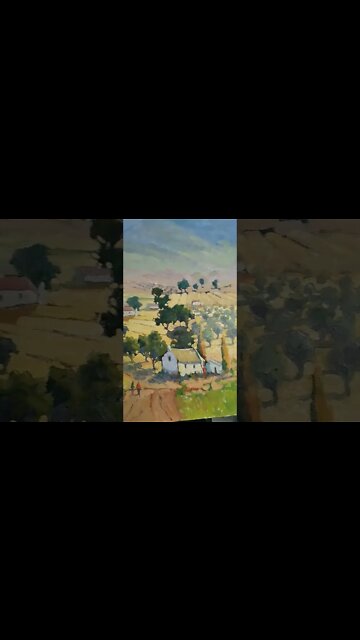 BIG Canvas Painting Progress Report 🎨