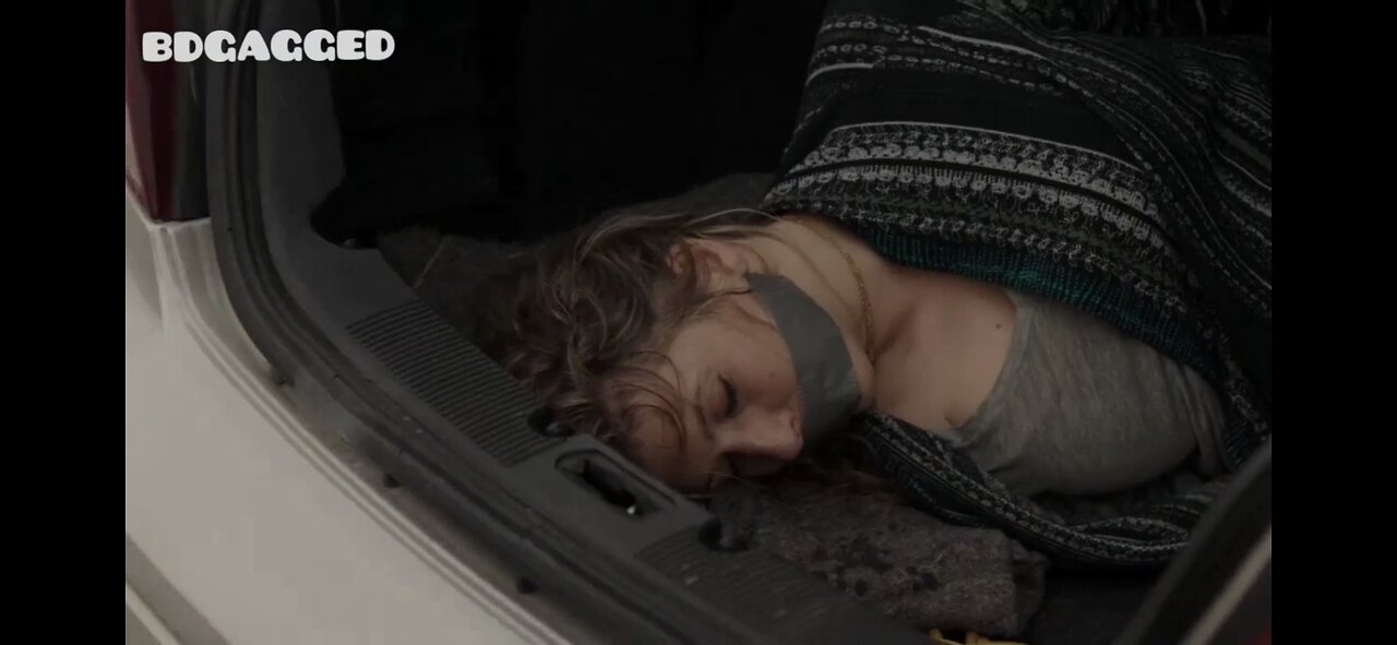 The kidnapper put the milf to sleep with chloroform