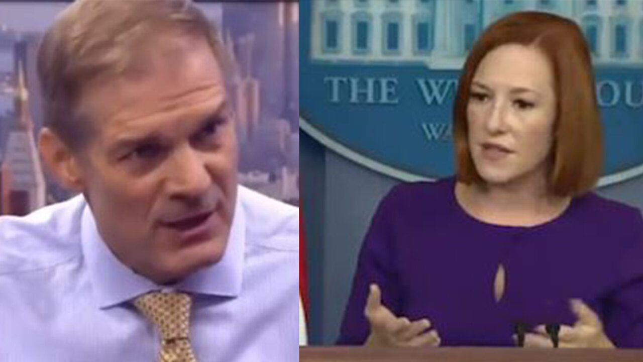 Jen Psaki says it will be easy to double down investment on clean energy options Jim Jordan responds