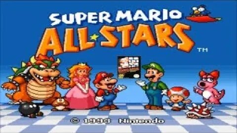 Super mario All Stars Super Mario Bros 1 World 5 4k Snes