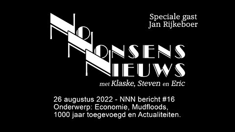 No Nonsens Nieuws 26 augustus 2022 - NNN bericht #16 met Jan Rijkeboer