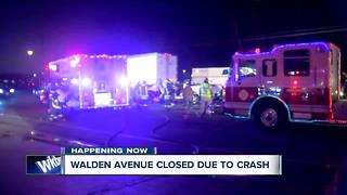 Crash closes section of Walden during morning commute