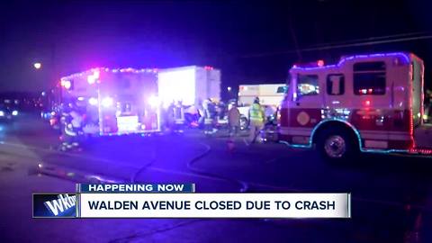 Crash closes section of Walden during morning commute