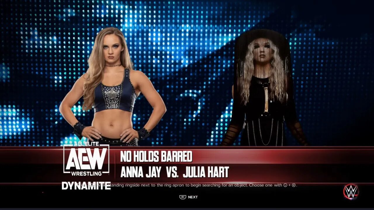 AEW Dynamite Anna Jay vs Julia Hart No Holds Barred Match