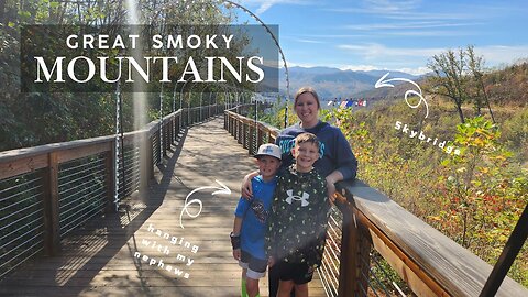 Great Smoky Mountains Vlog: Skybridge, Mountain Coasters, Laurel Falls, & Titanic Museum