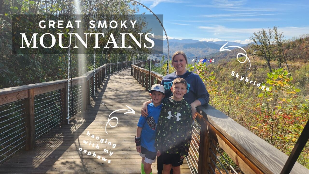 Great Smoky Mountains Vlog: Skybridge, Mountain Coasters, Laurel Falls, & Titanic Museum