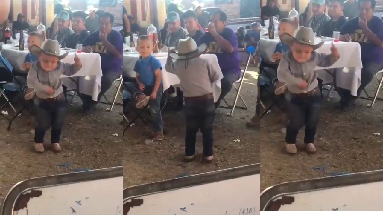 Music is Life - Mexican Kid dancing to Spanish Music will blow your Mind