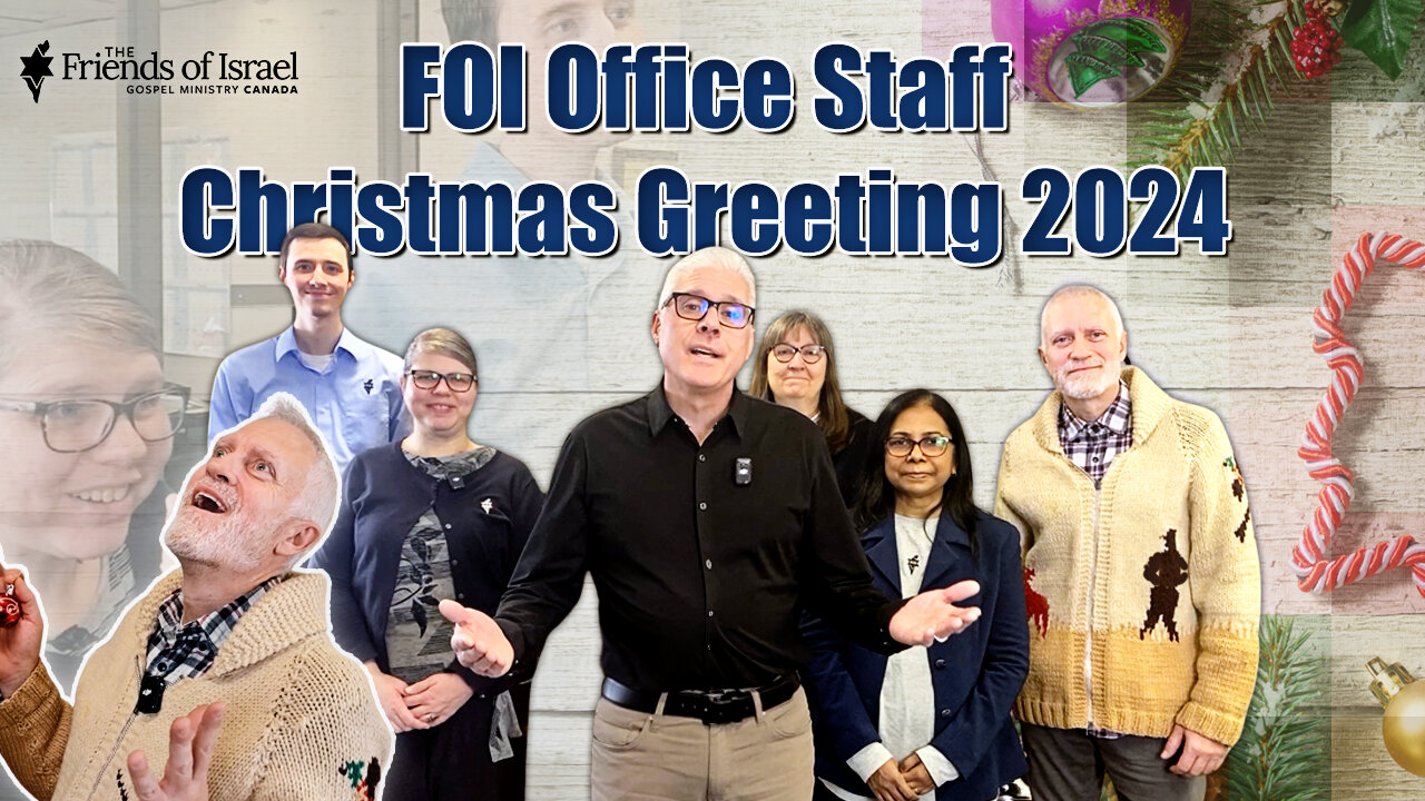 FOI Canada Office Staff Christmas Greeting 2024