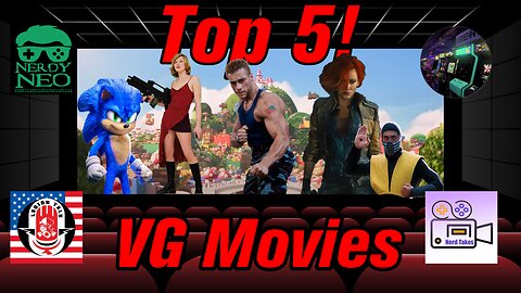Top 5! ep 20, Video Game Movies