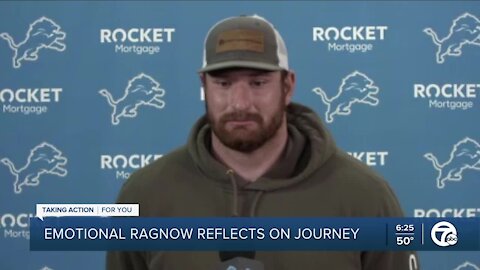 Emotional Frank Ragnow reflects on NFL journey