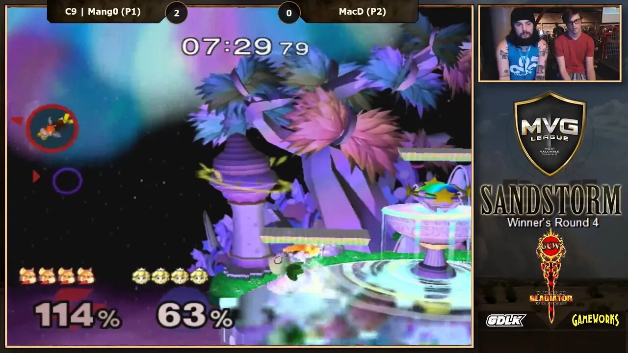 MVG Sandstorm: Singles W4 - C9 | Mango (Fox) vs. MacD (Peach)