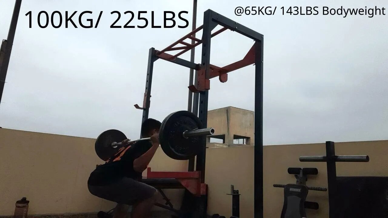 100KG Squat PR