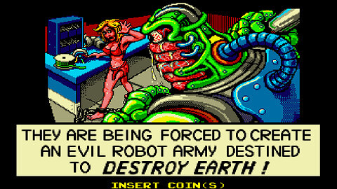 ESCAPE FROM THE PLANET OF THE ROBOT MONSTERS [Atari, 1989]