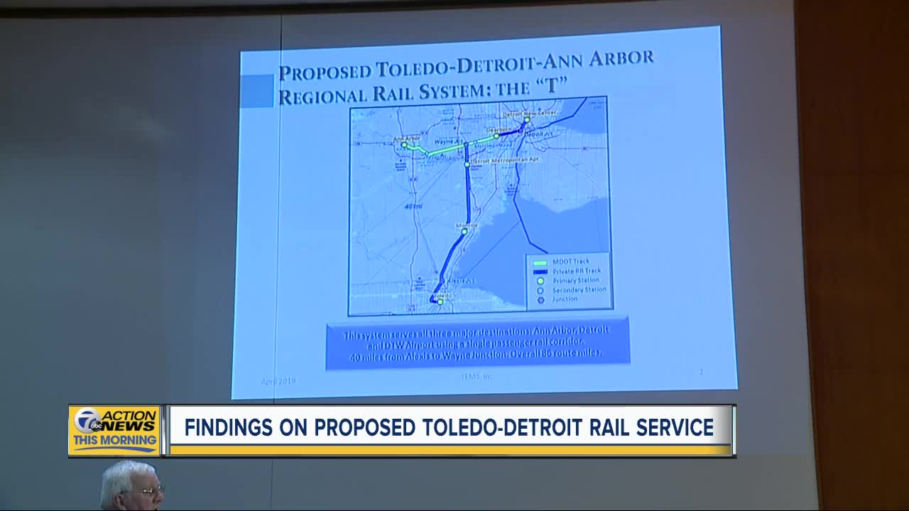 Proposed Toledo-Detroit rail service picking up steam