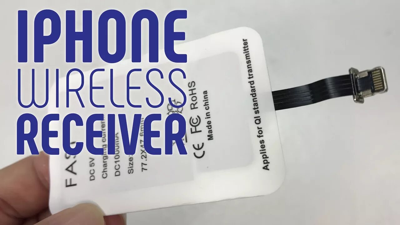 Wireless Charger iPhone Receiver Review