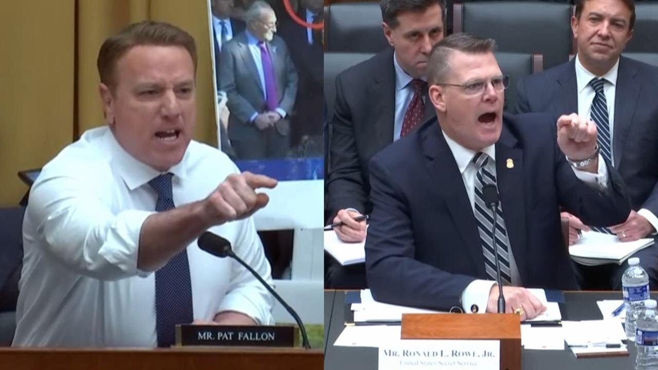 Watch: Rep. Pat Fallon gets in shouting match with acting Secret Service Director Ronald Rowe