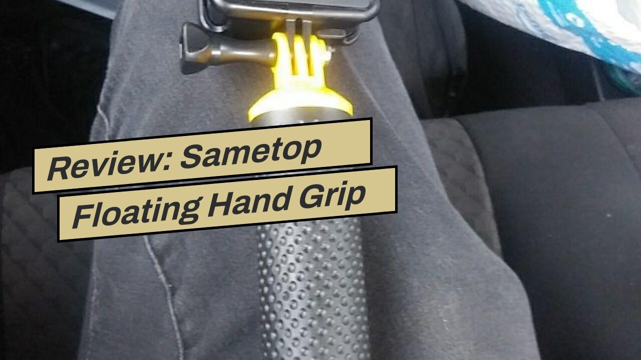 Review: Sametop Floating Hand Grip Waterproof Handle Floaty Handler Compatible with GoPro Hero...