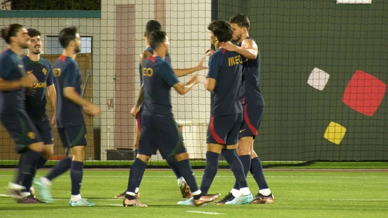 Cristiano Ronaldo MISSES Portugal training session ahead of South Korea