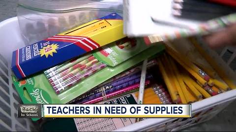 Help teachers stock their classrooms for success