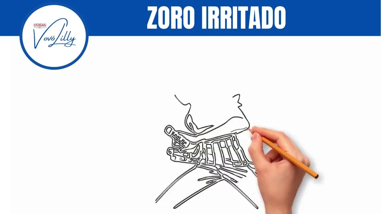 COMO DESENHAR | ZORRO IRRITADO | PASSO A PASSO. MUITO FÁCIL