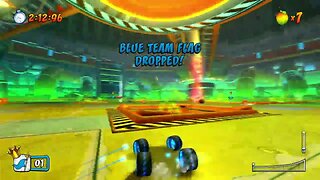 Lab Basement Capture the Flag Gameplay - Crash Team Racing Nitro-Fueled (Nintendo Switch)