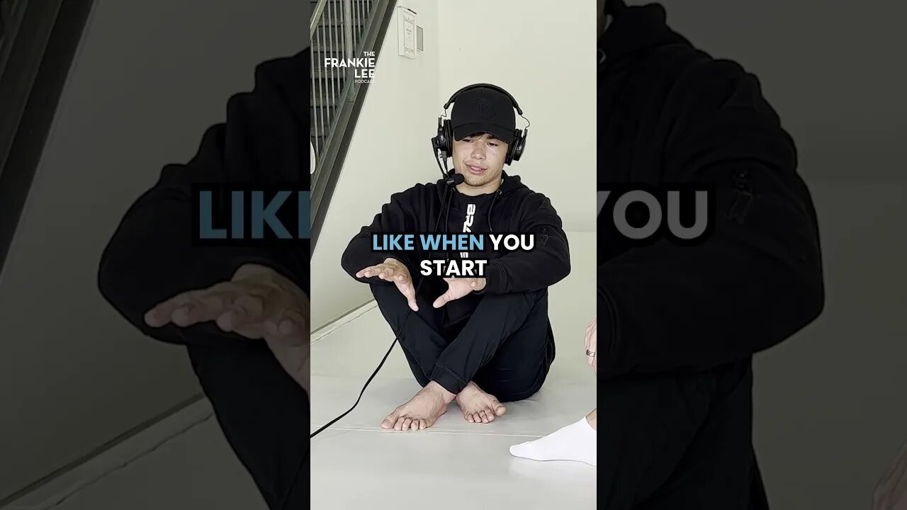 Using jiu-jitsu rules and techniques to help you navigate life?😲 #frankieleepodcast #thalisonsoares