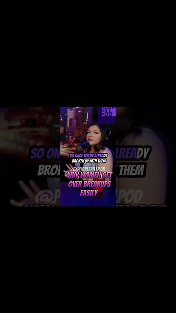 Why women get over break ups easily #purplepillpod #purplepill #redpill #dating #single #shorts