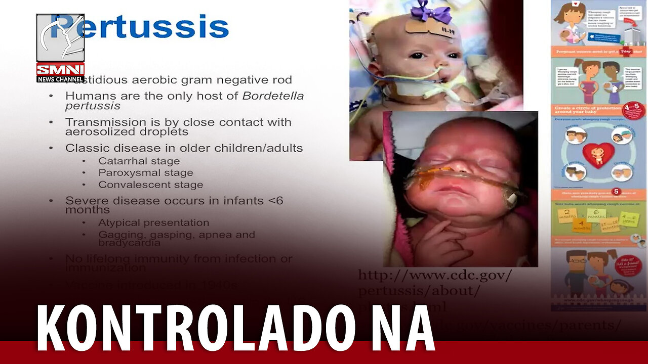 Pertussis outbreak, kontrolado na −DOH