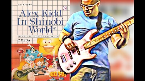 Alex Kidd in Shinobi World "Bamboo Garden" RD3 (b.m.g. cover)