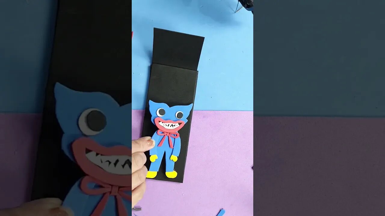 DIY - Transform Your School Supplies with this Huggy Wuggy EVA Pencil Case from Poppy Playtime!