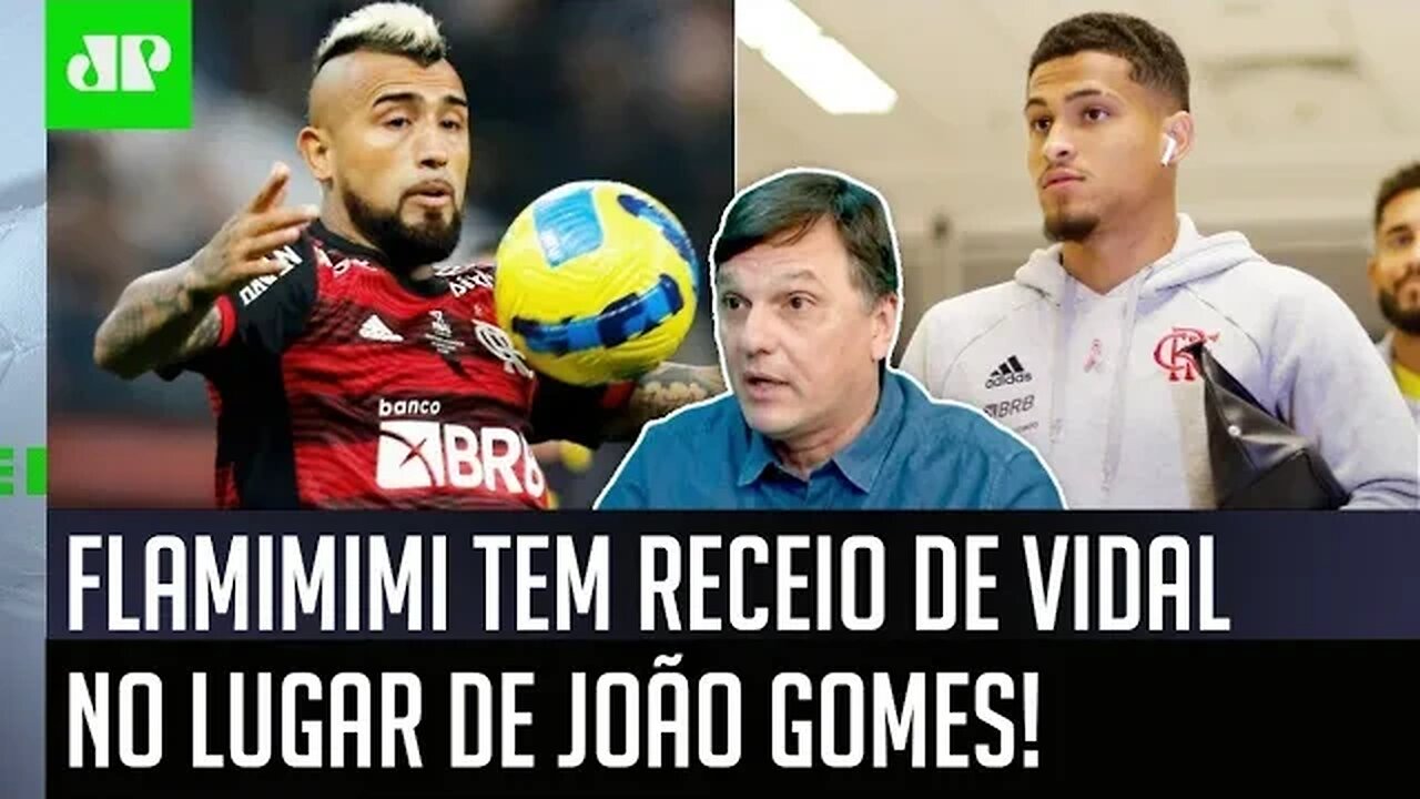 "Ah, DÁ UM TEMPO!" Mauro Cezar É DIRETO sobre "TEMOR" por Vidal em Flamengo x Corinthians!