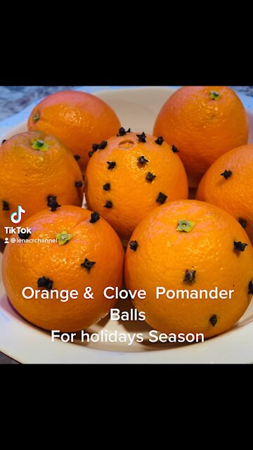 Orange & Pomander Ball