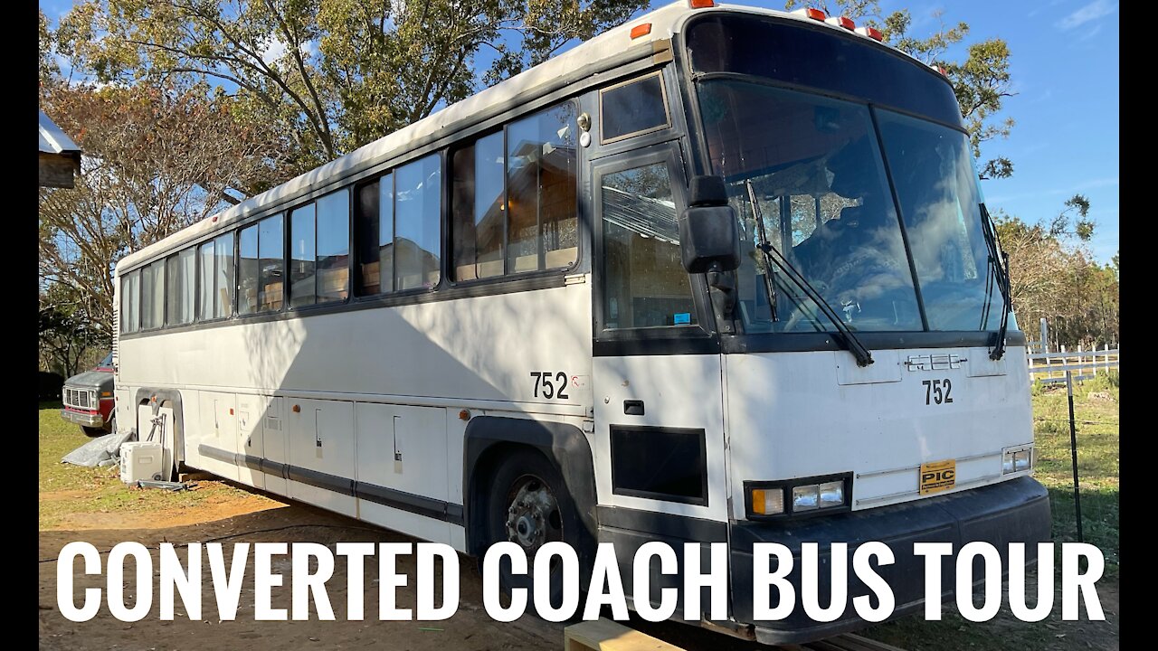 Converted Coach Bus Tour