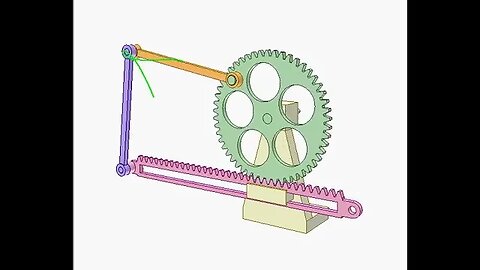 2085 Rack and linkage mechanism 1