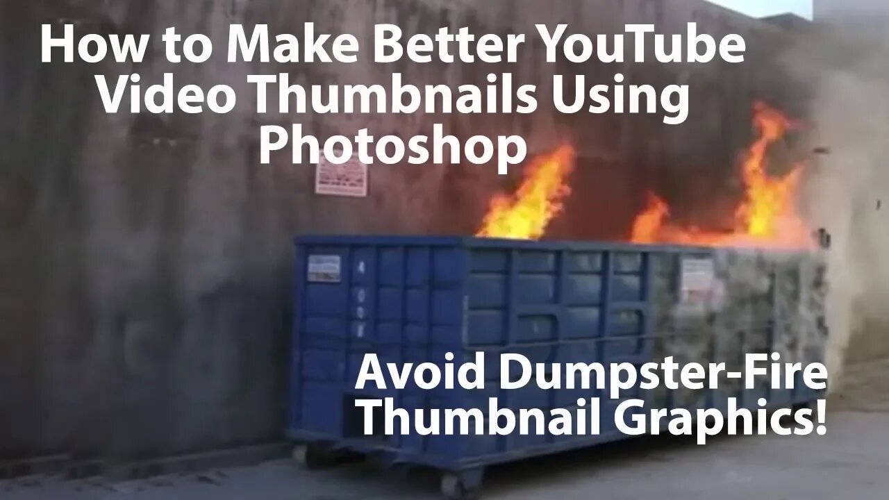 Livestream - How to Make Better YouTube Thumbnails that will have a Bigger Impact Using Photoshop