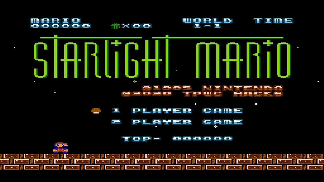 Sunday Longplay - Starlight Mario (NES ROM Hack)